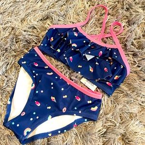 Girls Two Piece Swimsuit